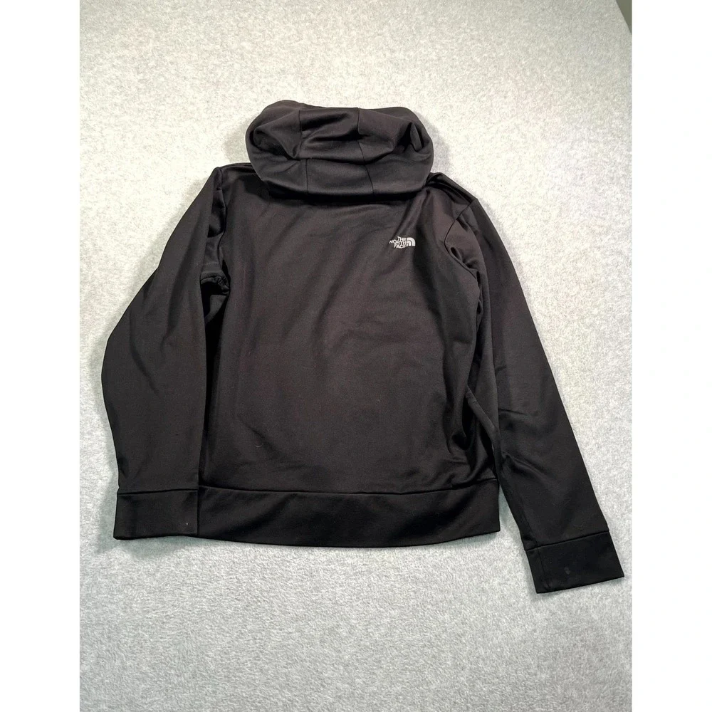 The North Face Hoodie Mens Medium Black Graphic Logo‎ Hooded Active Casual